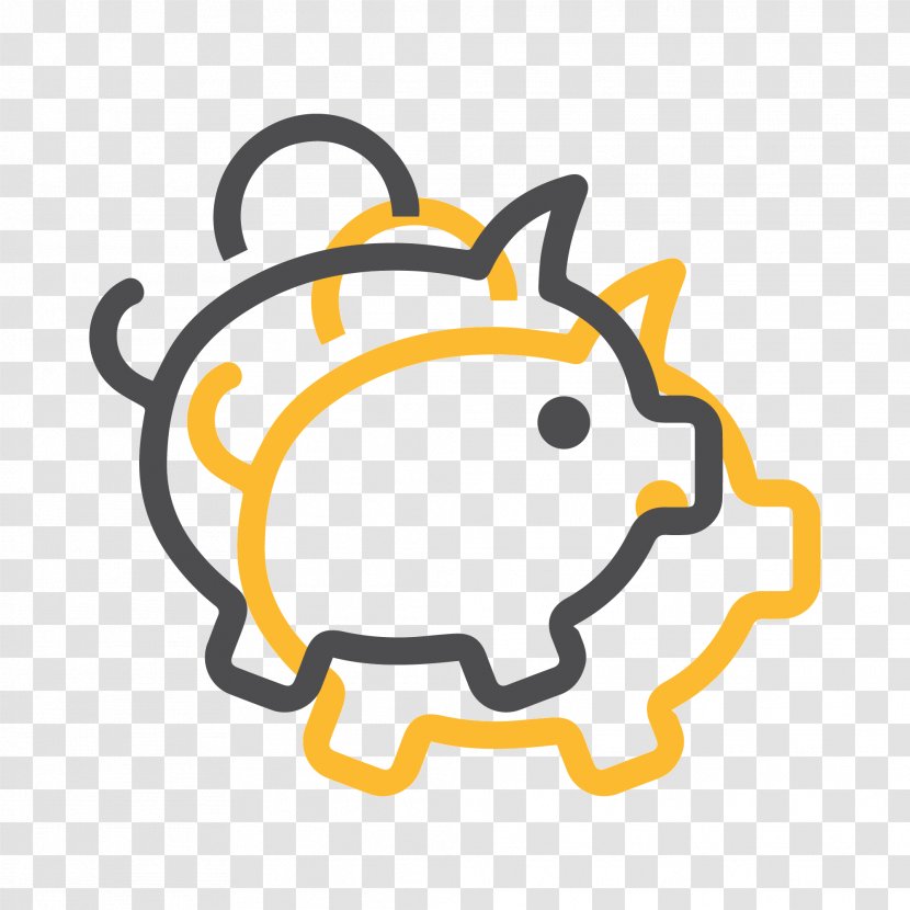 Piggy Bank Saving Clip Art - Area Transparent PNG