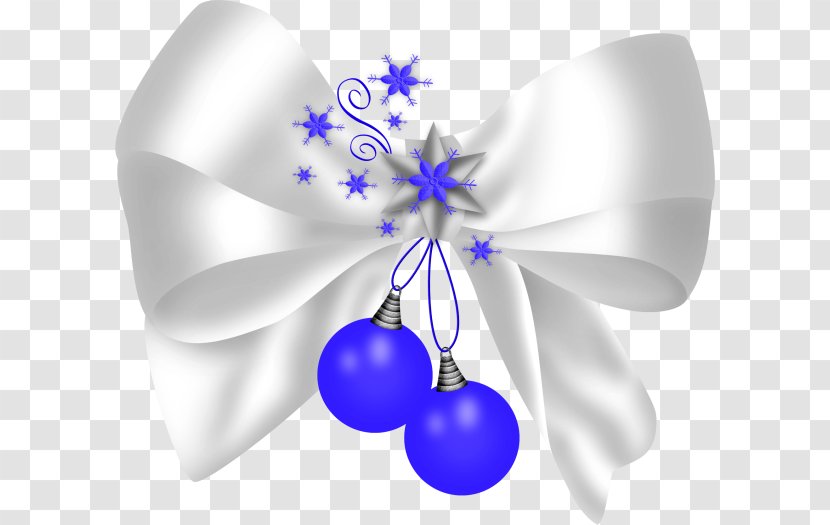 Blue Ball White - Cobalt - Bow Transparent PNG