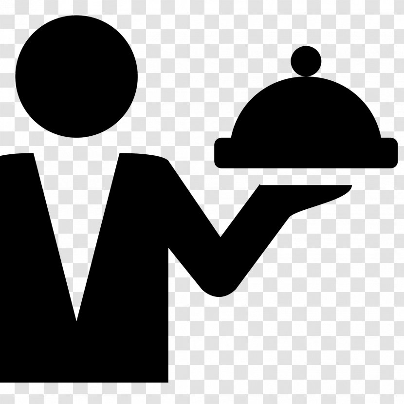 Waiter - Hotel - Monochrome Photography Transparent PNG