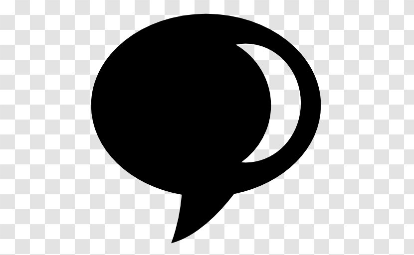 Speech Balloon Google Logo Talk - Black - Chat Room Icon Transparent PNG