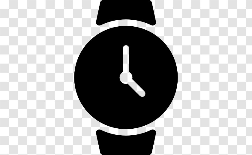 Watch - Black And White - Smartwatch Transparent PNG