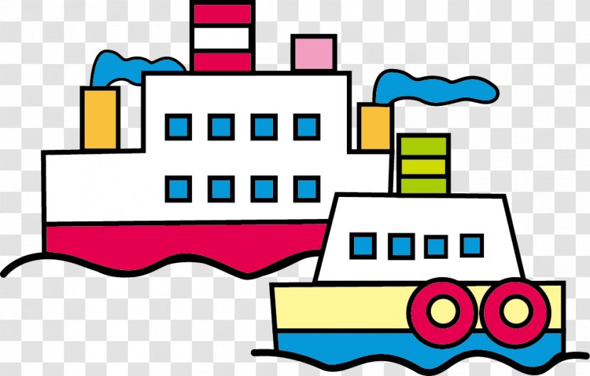 Graphic Design Cartoon Clip Art - Watercraft - Ship Transparent PNG