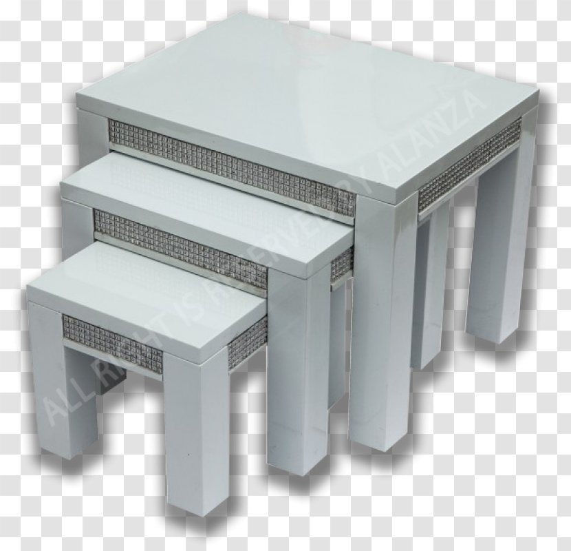 Coffee Tables Furniture White Black - Table Transparent PNG