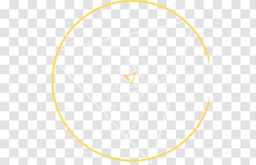 Circle Point Angle - Yellow Transparent PNG