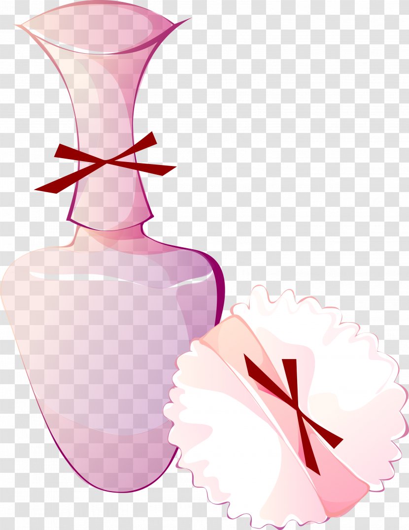 Cosmetics Perfume Exfoliation - Nail Art - Vase Transparent PNG