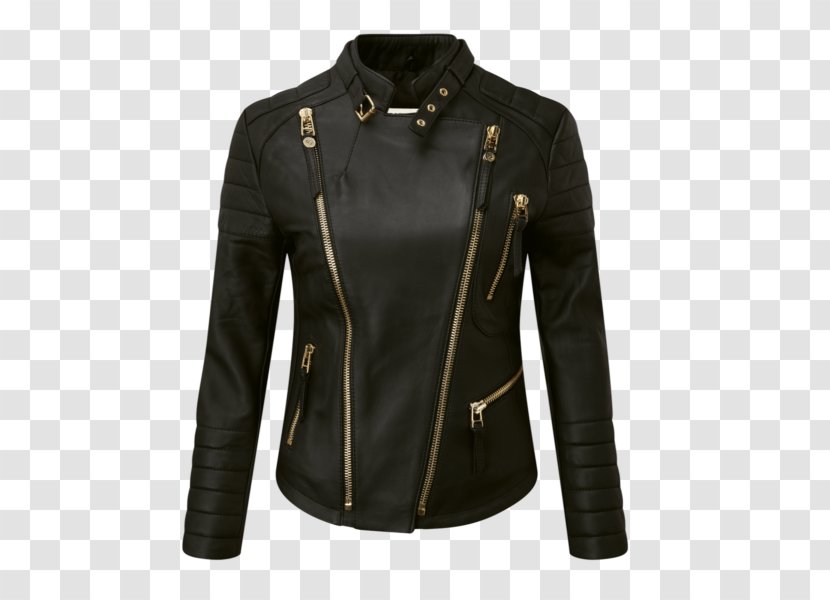 Leather Jacket Discounts And Allowances Closeout Transparent PNG