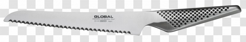 Chef's Knife Kitchen Knives Global Serrated Blade - Hardware Transparent PNG