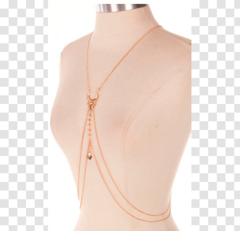 Necklace Peach - Neck - Jewelry Accessories Transparent PNG