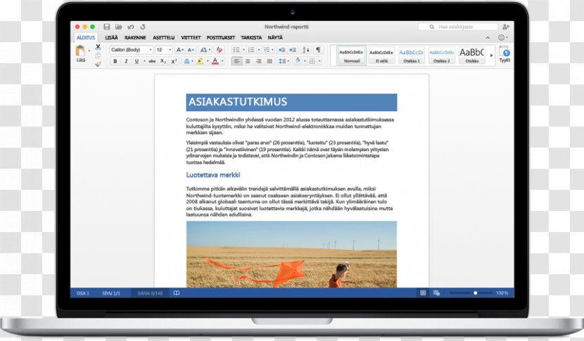 Microsoft Office 2016 365 Word - Web Page - C Luo Transparent PNG