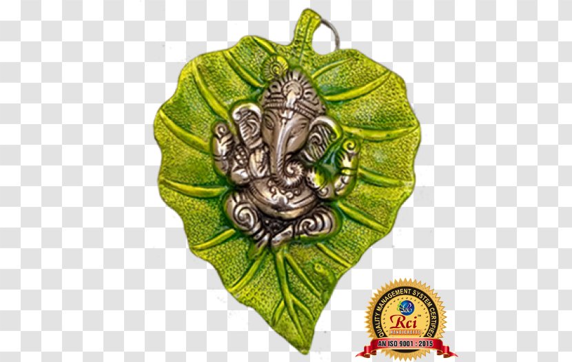 Ganesha Leaf Green Color - Vegetable - Ganesh Transparent PNG