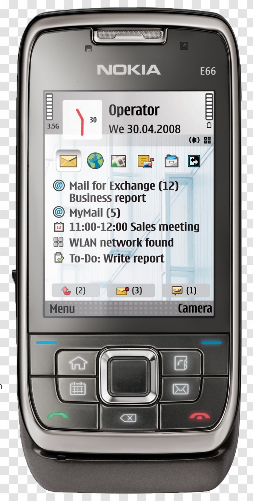 Nokia E71 E63 N96 E72 - Feature Phone - Smartphone Transparent PNG