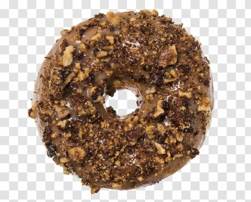 Donuts Chocolate Beurre Noisette Walnut Cream - Praline - Instant Coffee Transparent PNG