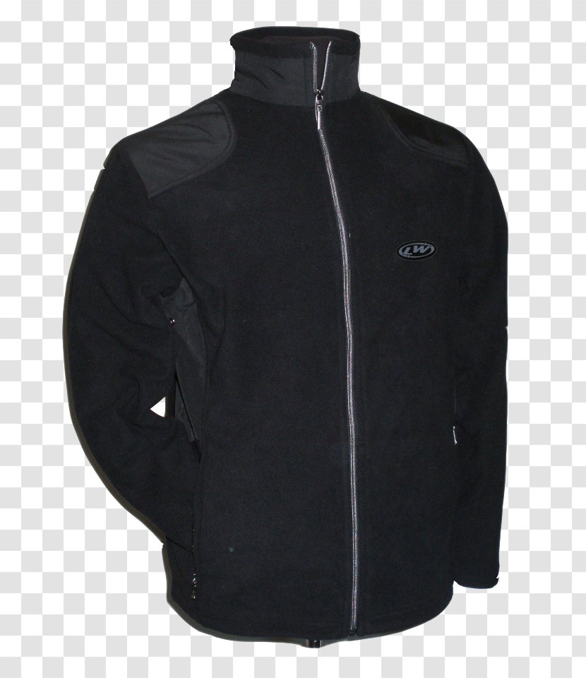 Jacket Polar Fleece Sleeve Product Black M - Military Transparent PNG