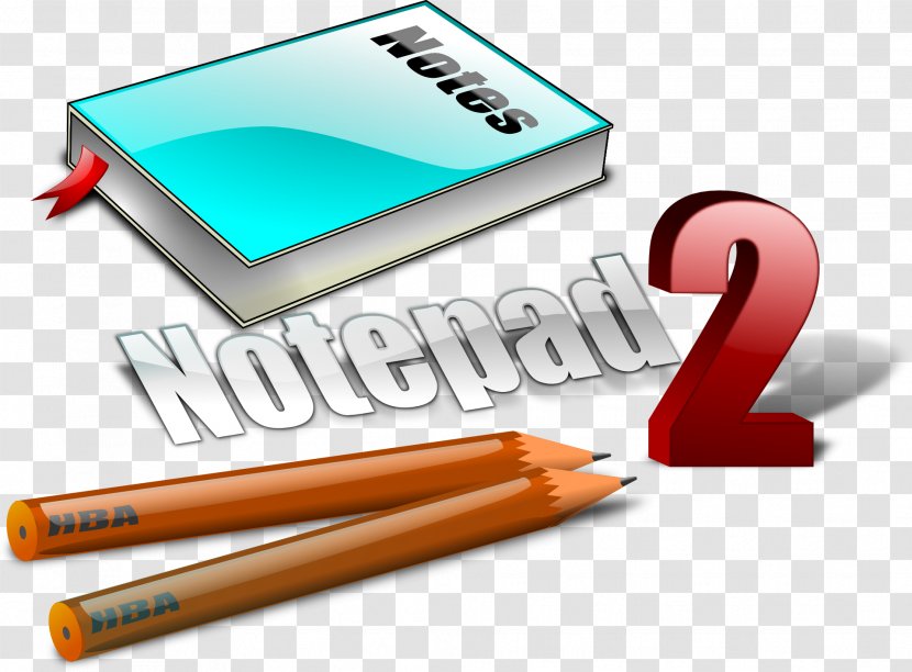 Notepad2 Clip Art - Brand - Text Editor Transparent PNG