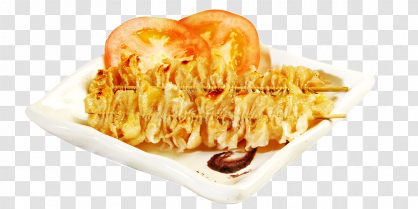 French Fries Barbecue Ikayaki Chuan Squid As Food - B Transparent PNG