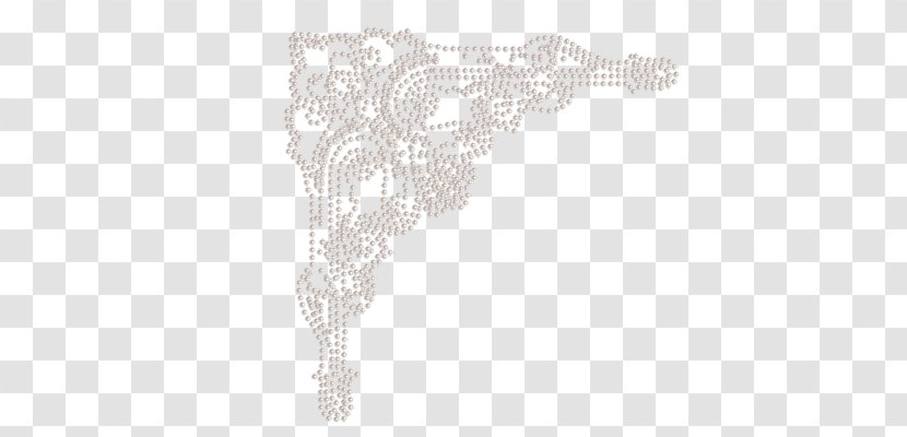 Lace White Line - Esquineros Transparent PNG