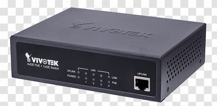 Wireless Access Points Power Over Ethernet Network Switch Vivotek AW-FET-050A-065 AW-GET-080A-120 Unmanaged 8xGE PoE - Computer Port - Camera Transparent PNG