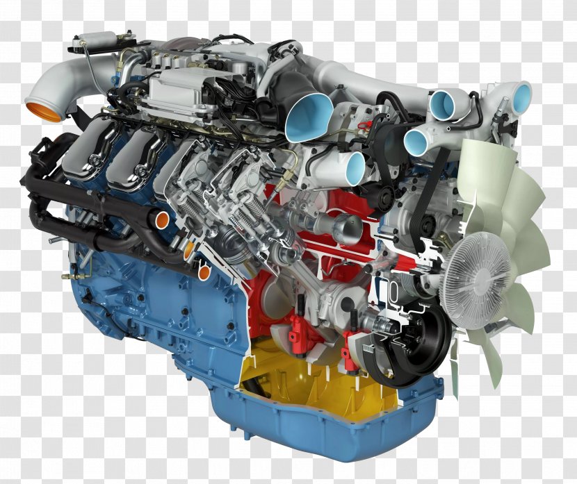 Scania AB Car V8 Engine Diesel - Cylinder Block Transparent PNG