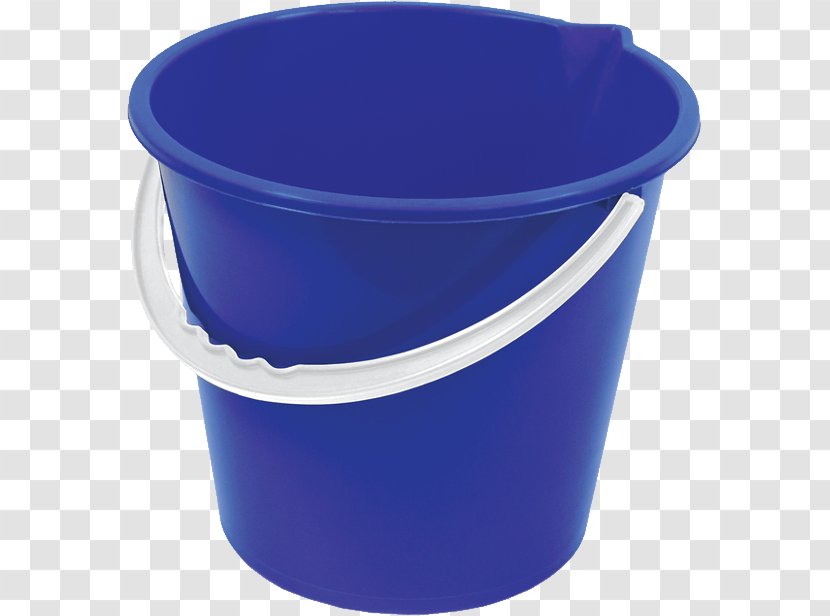 Bucket Clip Art - Blue - Plastic Image Download Transparent PNG
