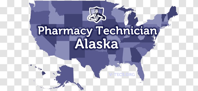 Red States And Blue U.S. State California Counties Oklahoma - Alaska - Pharmacy Technician Transparent PNG