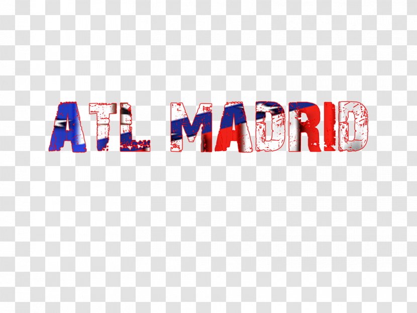 Logo Brand Font - Atletico Madrid Transparent PNG