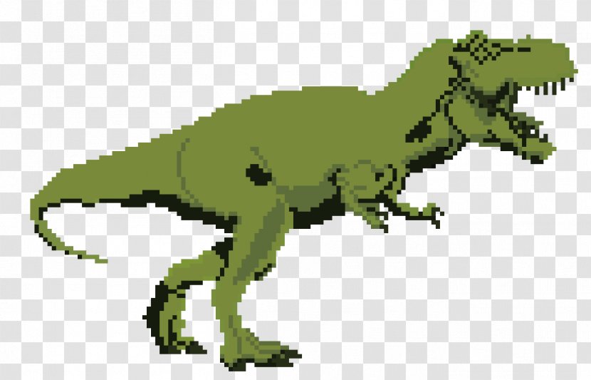 Tyrannosaurus Dinosaur Pachycephalosaurus Carnotaurus Pixel - Art Transparent PNG