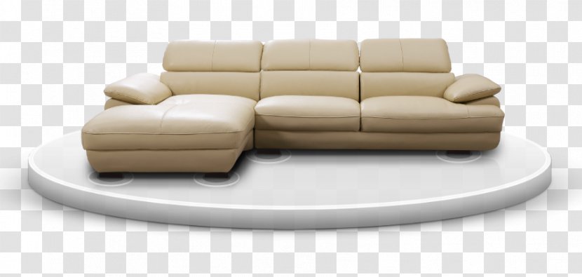 Loveseat Couch Leather - Sofa Elements Transparent PNG