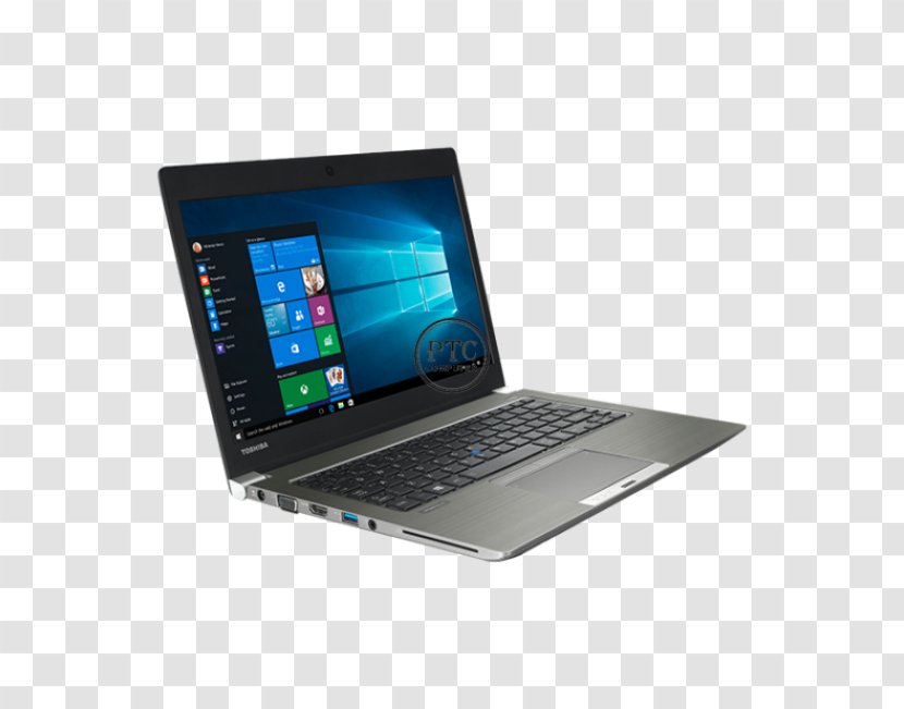 Laptop Toshiba Ultrabook Intel Core I7 - Personal Computer Transparent PNG