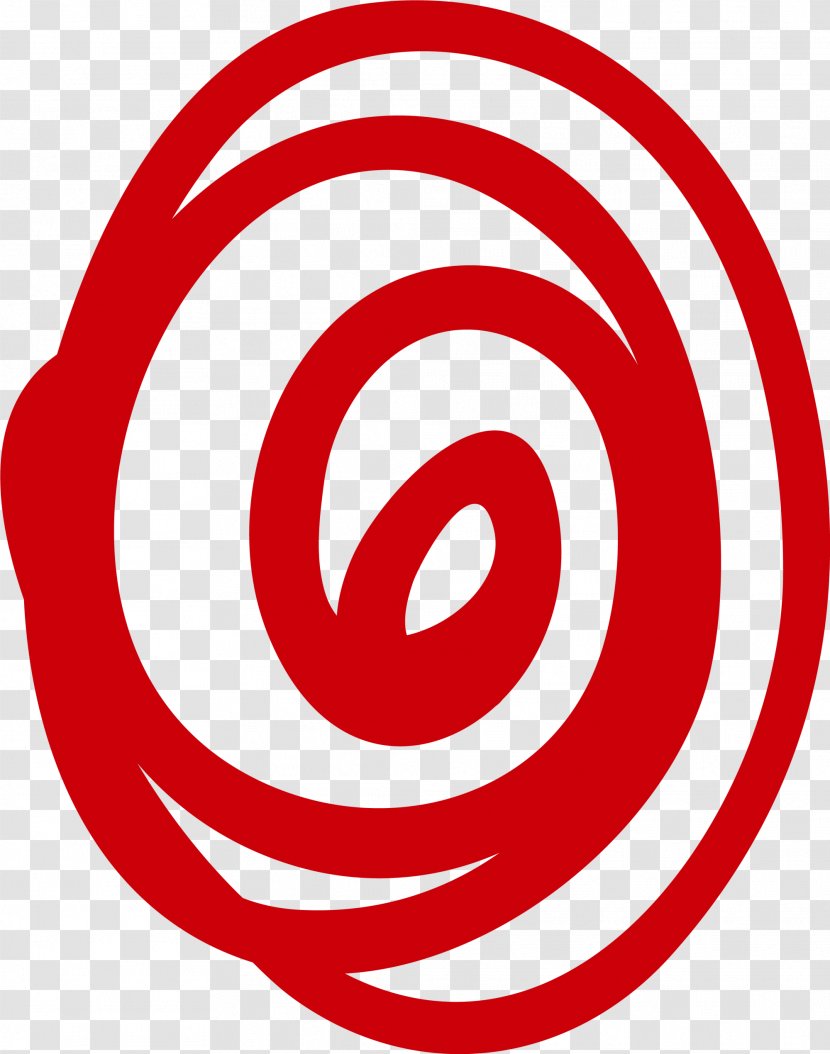 Red Circle Logo White - Text - Simple Transparent PNG