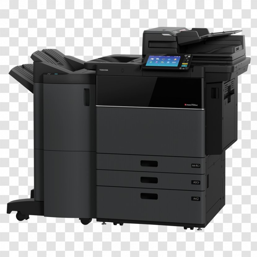 Photocopier Multi-function Printer Toshiba Paper - Office Supplies Transparent PNG