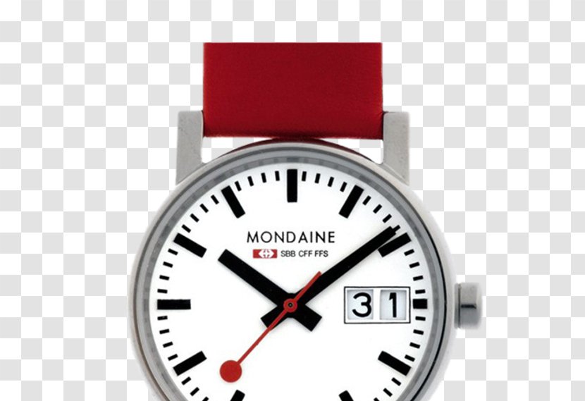 Mondaine Watch Ltd. Strap Swiss Federal Railways - Evo X Transparent PNG