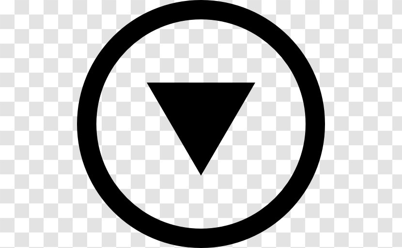 Button Arrow - Triangle Transparent PNG