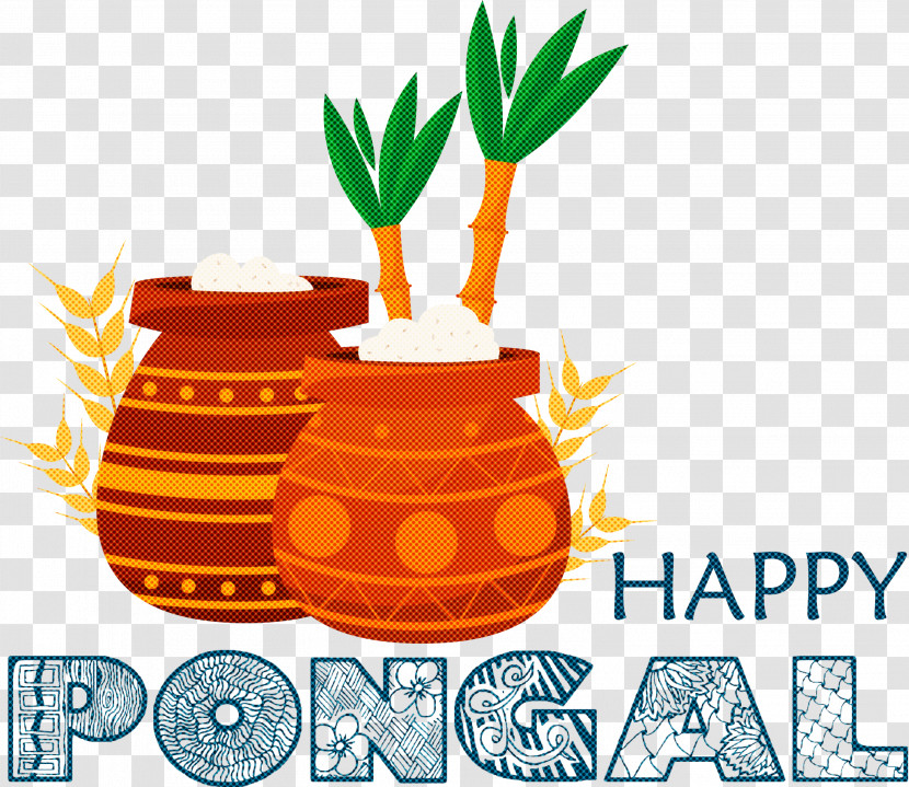 Pongal Happy Pongal Transparent PNG