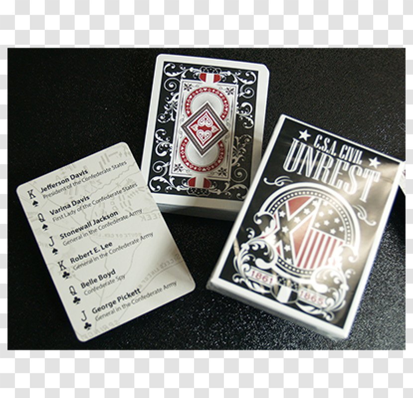 Game United States Playing Card Company Bicycle Cards Civil Disorder - David Blaine Transparent PNG