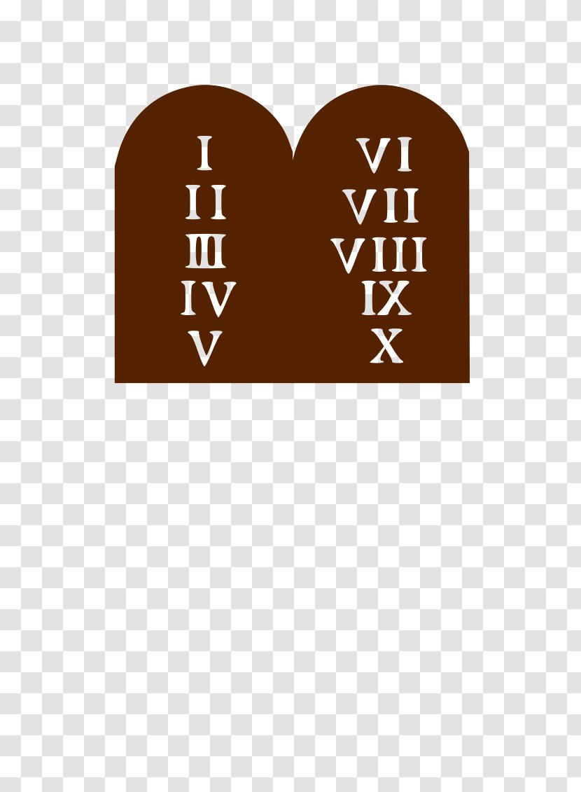 Bible Jigsaw Puzzles Tablets Of Stone Ten Commandments Image - God Transparent PNG