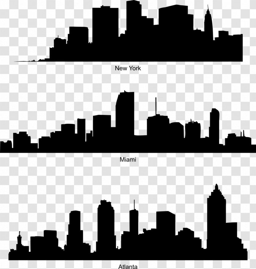 Skyline Printing Clip Art - Metropolis - City Transparent PNG
