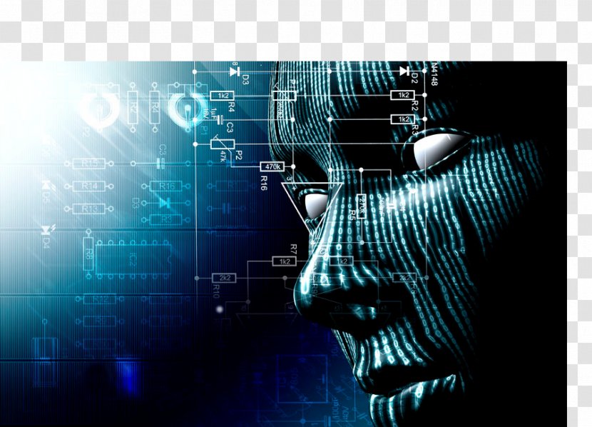 Artificial Intelligence General Machine Learning Intelligent Agent - Hologram Transparent PNG