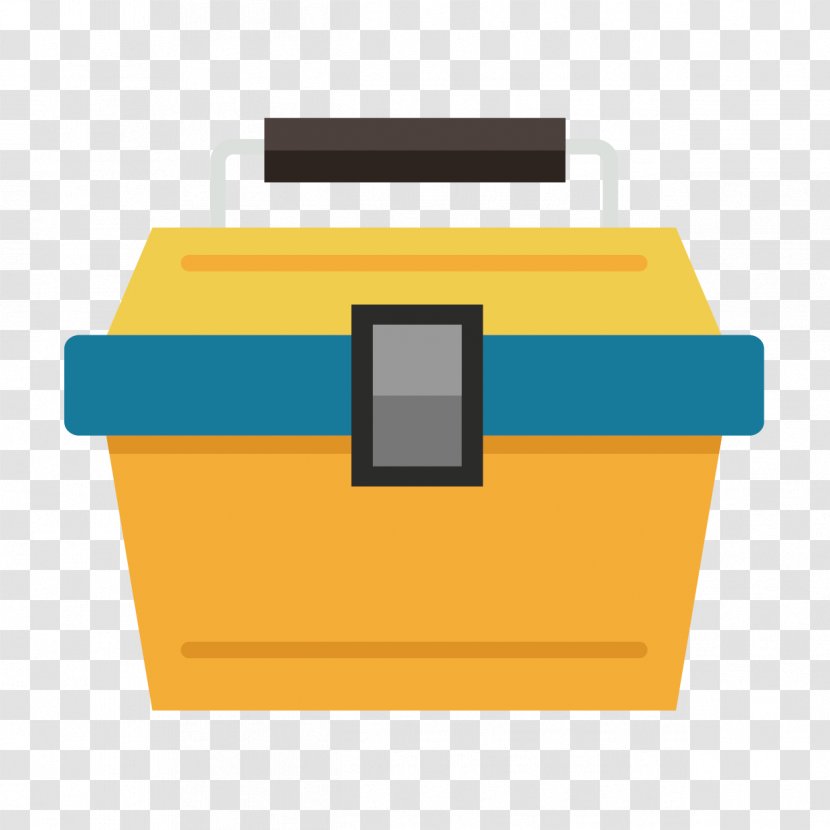 Toolbox Computer File - Box - Vector Yellow Transparent PNG