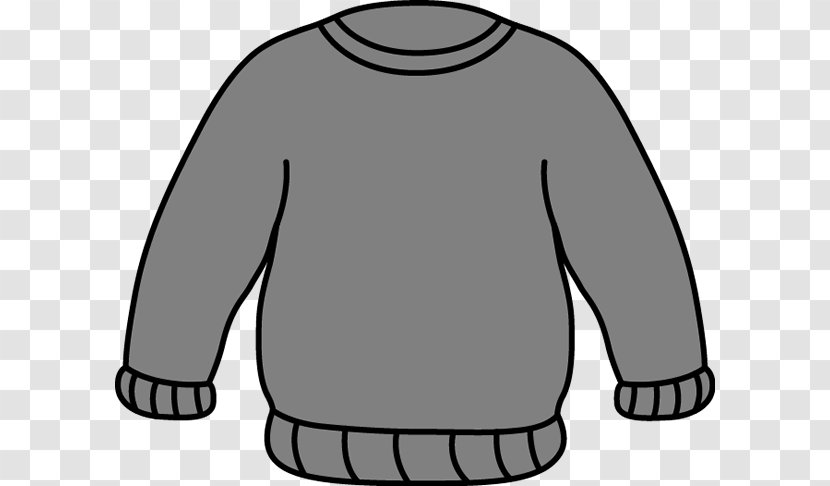 Sweater Christmas Jumper Clothing Cardigan Clip Art - Grey Cliparts Transparent PNG