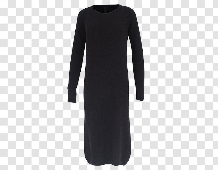 Sheath Dress Clothing Sleeve Skirt - Black - Wear Yarn Transparent PNG