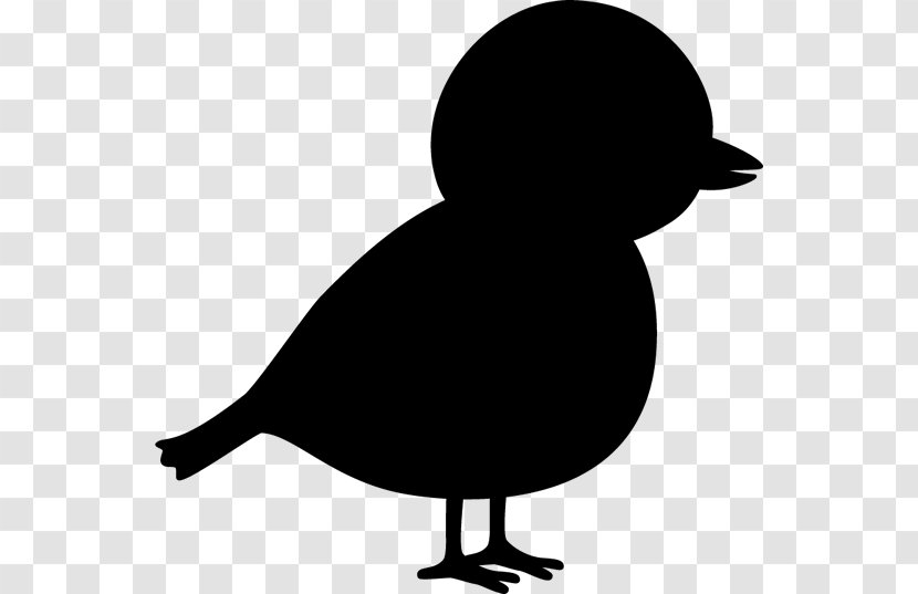 Duck Clip Art Silhouette Fauna Black - Fowl - Water Bird Transparent PNG