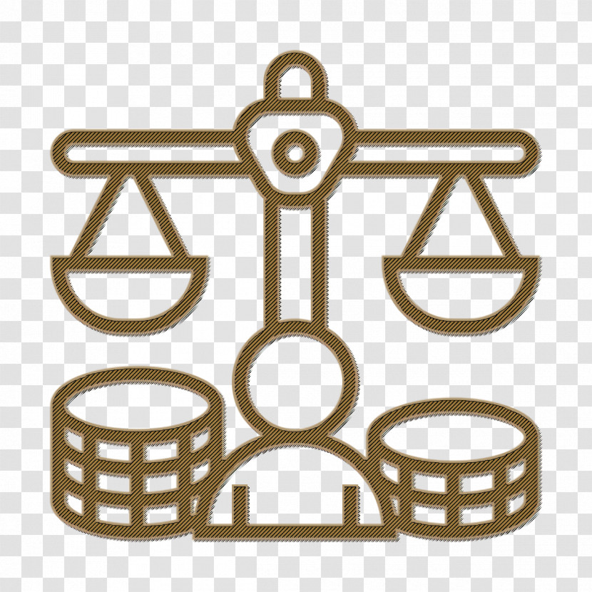 Balance Icon Scale Icon Business Management Icon Transparent PNG