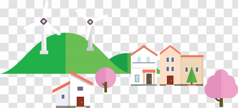 Eco Town Transparent PNG