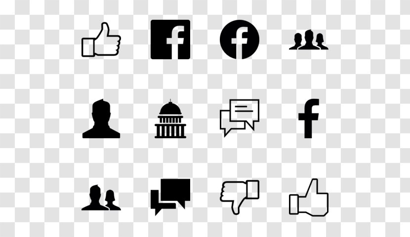 Social Media Facebook Symbol Download Transparent PNG