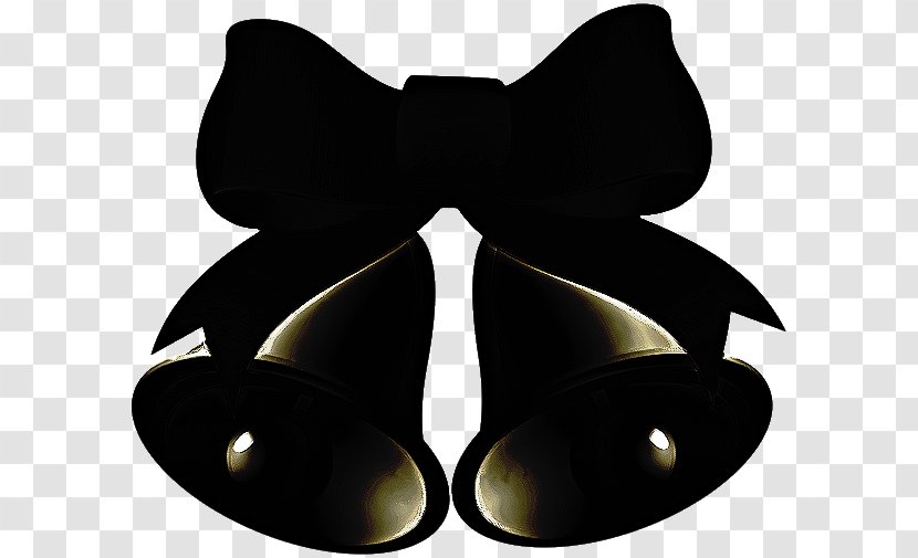 Bow Tie - Wing - Black M Transparent PNG