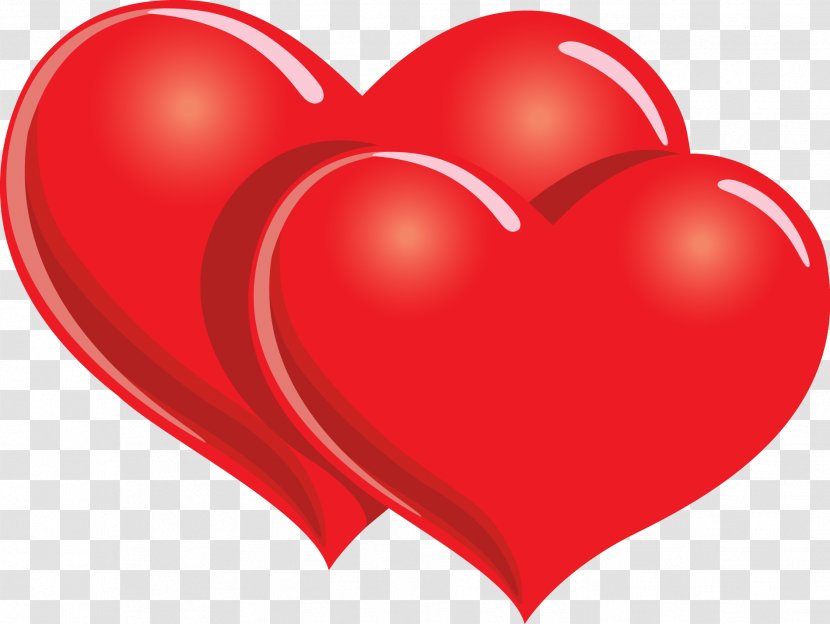 Valentines Day Heart Gift Clip Art - Cartoon - Hearts Pictures Transparent PNG