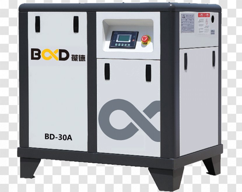 Rotary-screw Compressor Variable-speed Air Manufacturing - Industry - Pressure Bar Transparent PNG