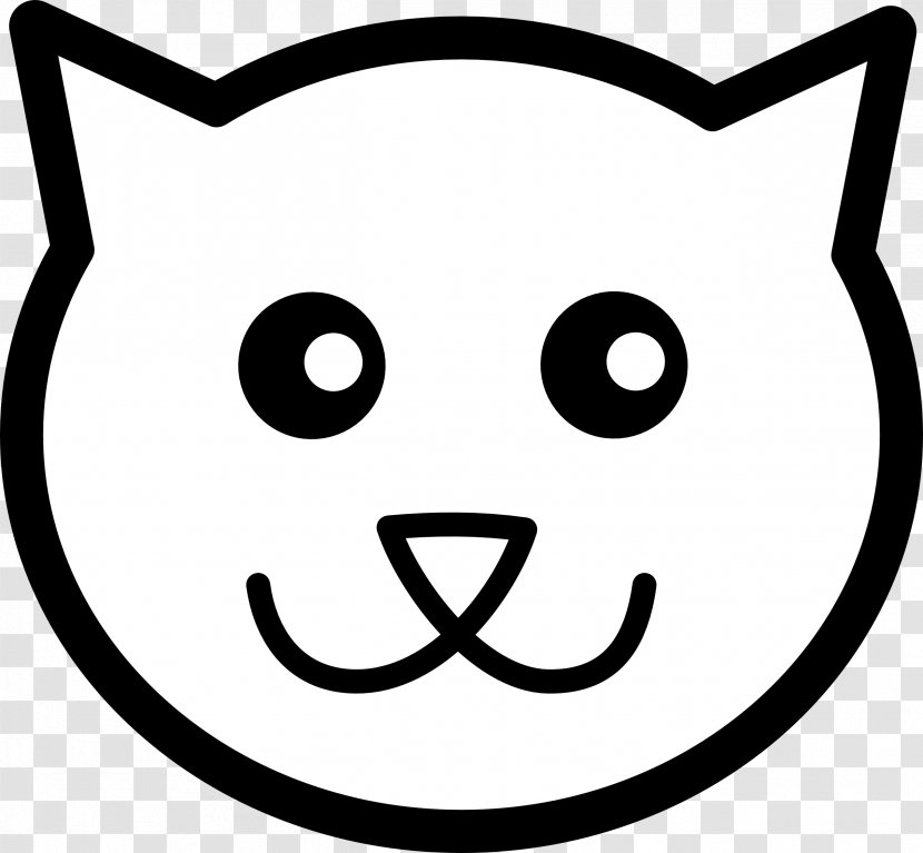 Cat Kitten Face Clip Art - Emoticon - Tr Cliparts Transparent PNG