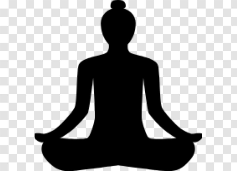 Buddha Cartoon - Silhouette - Physical Fitness Yoga Transparent PNG