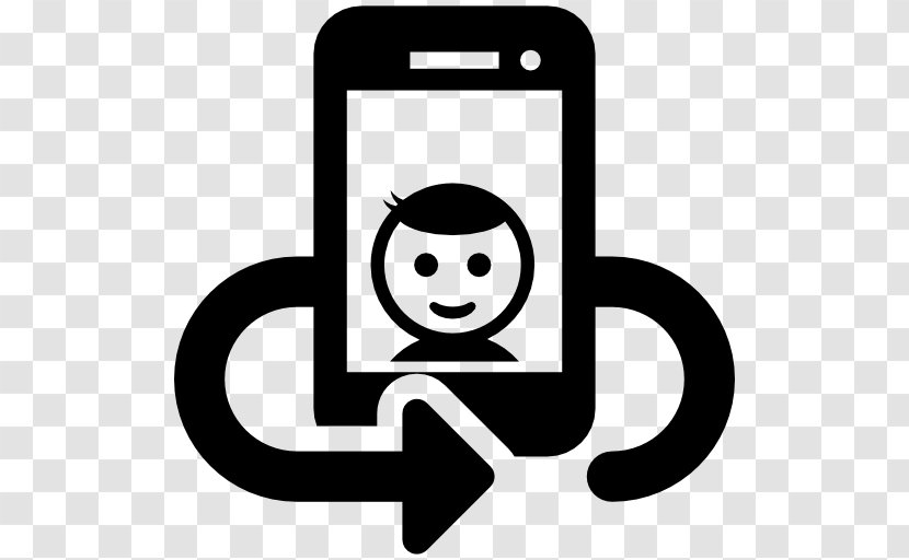 Mobile Phones Selfie - Emoji Transparent PNG